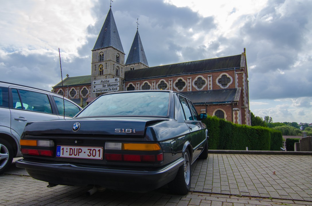 BMW 518I E28 overladen